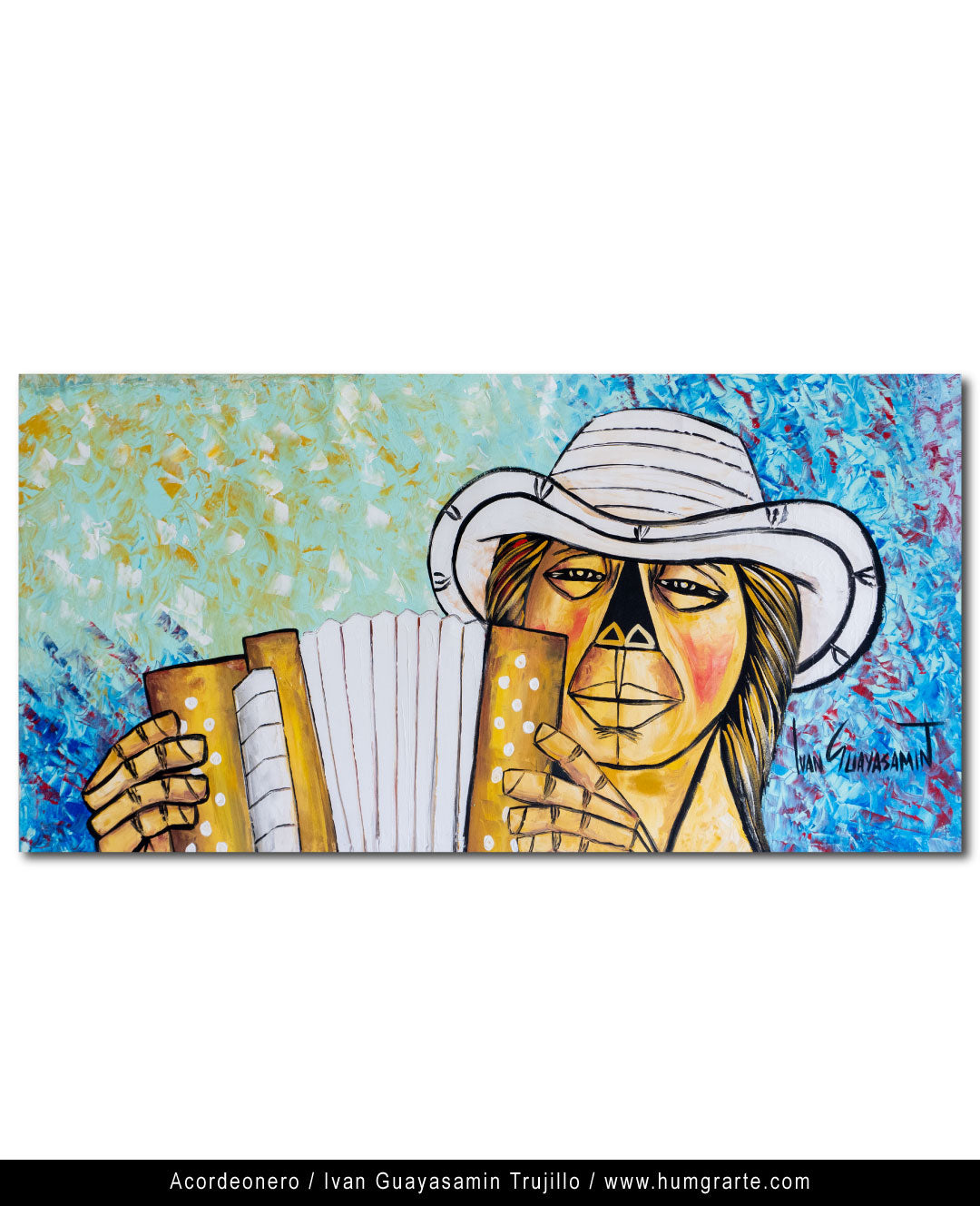 Acordeonero / Ivan Guayasamin Trujillo