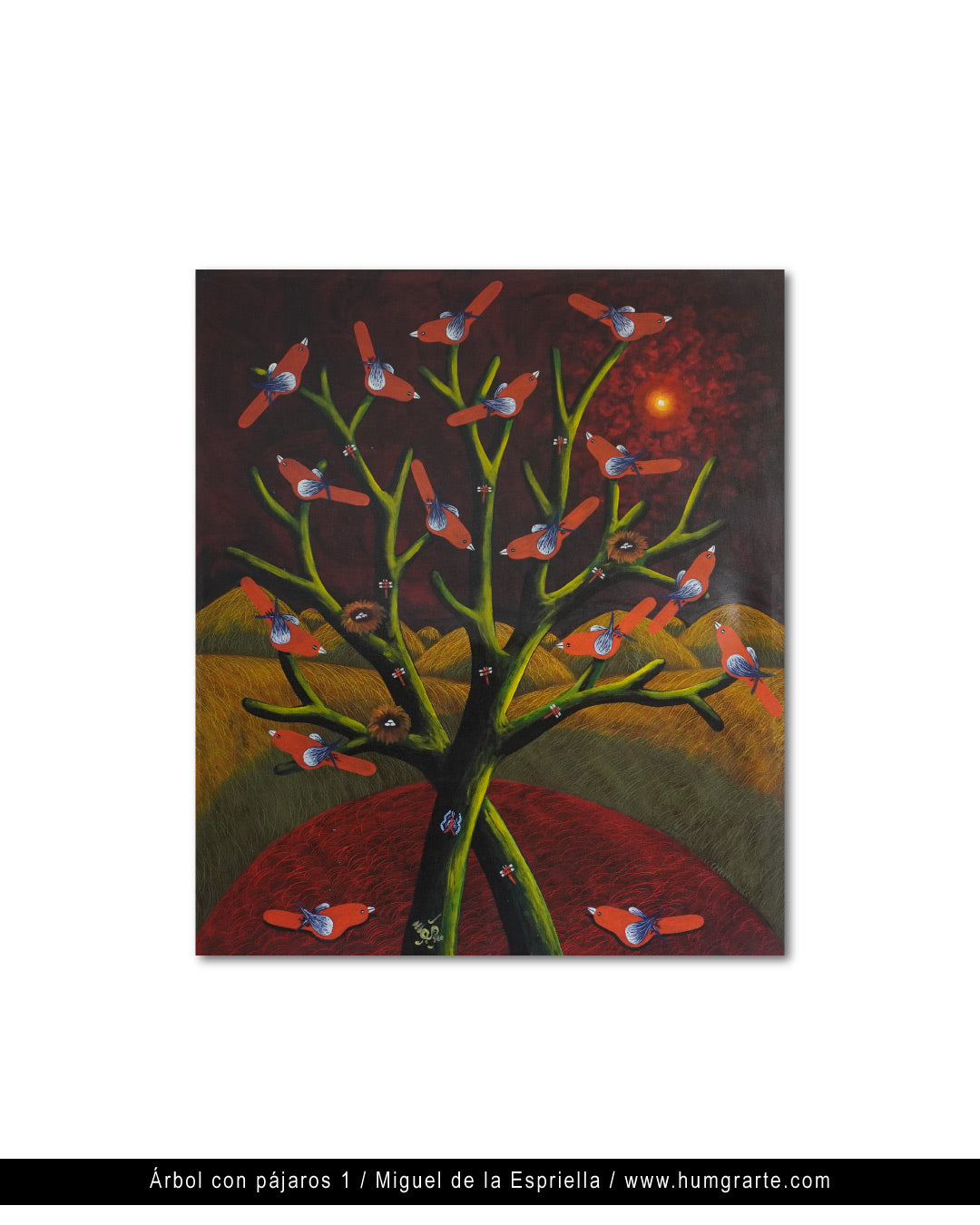 Árbol con pájaros 1 / Miguel de la Espriella (Noble)