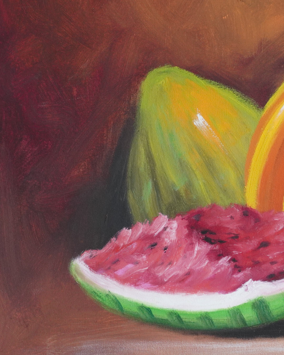 Bodegón con frutas / Javier Bedoya