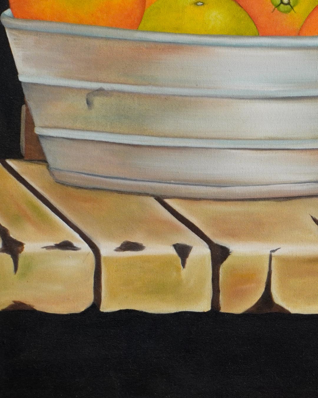 Bodegón con frutas / Leonte Gutiérrez