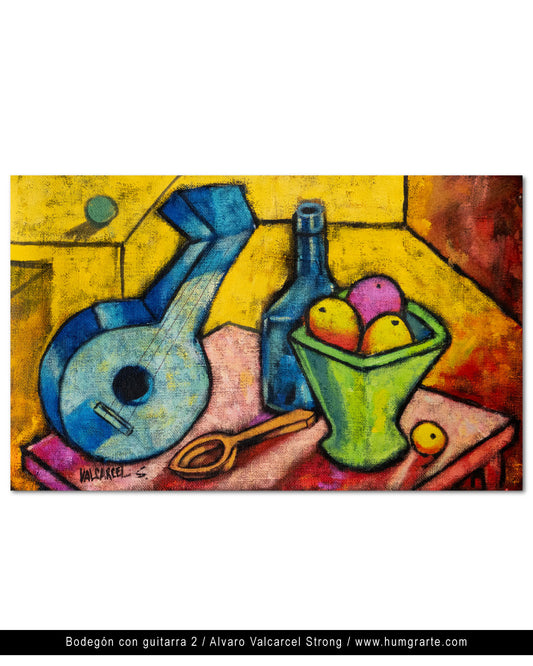 Nature morte à la guitare 2 / Álvaro Valcarcel Strong