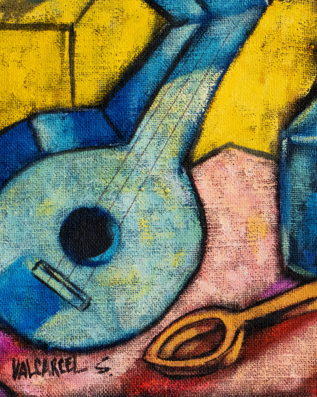 Bodegón con guitarra 2 / Álvaro Valcarcel Strong