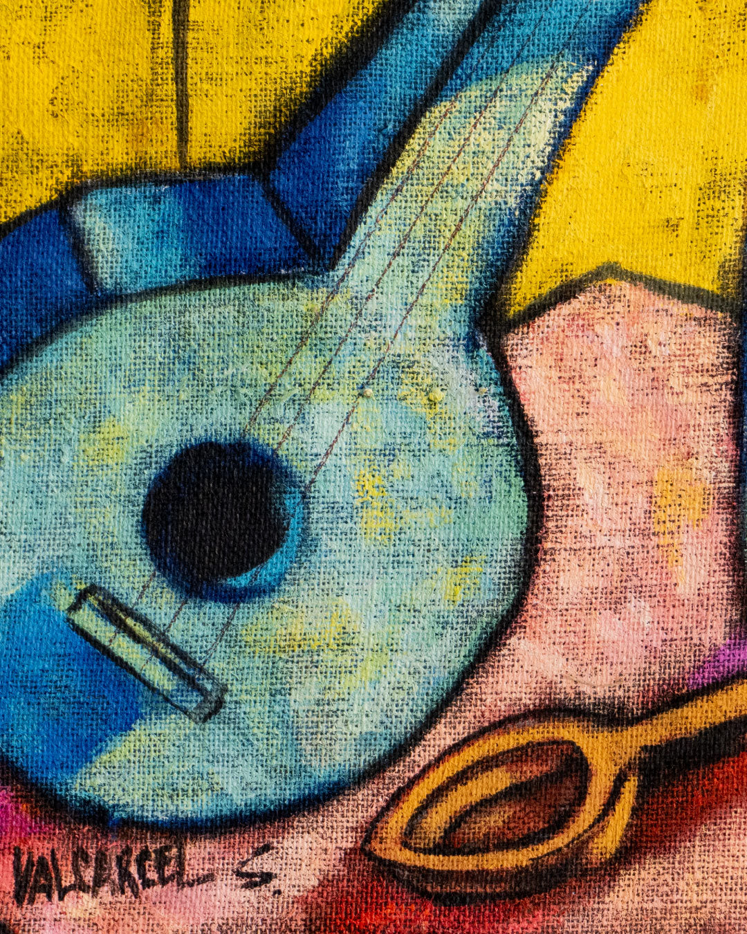 Bodegón con guitarra 2 / Álvaro Valcarcel Strong