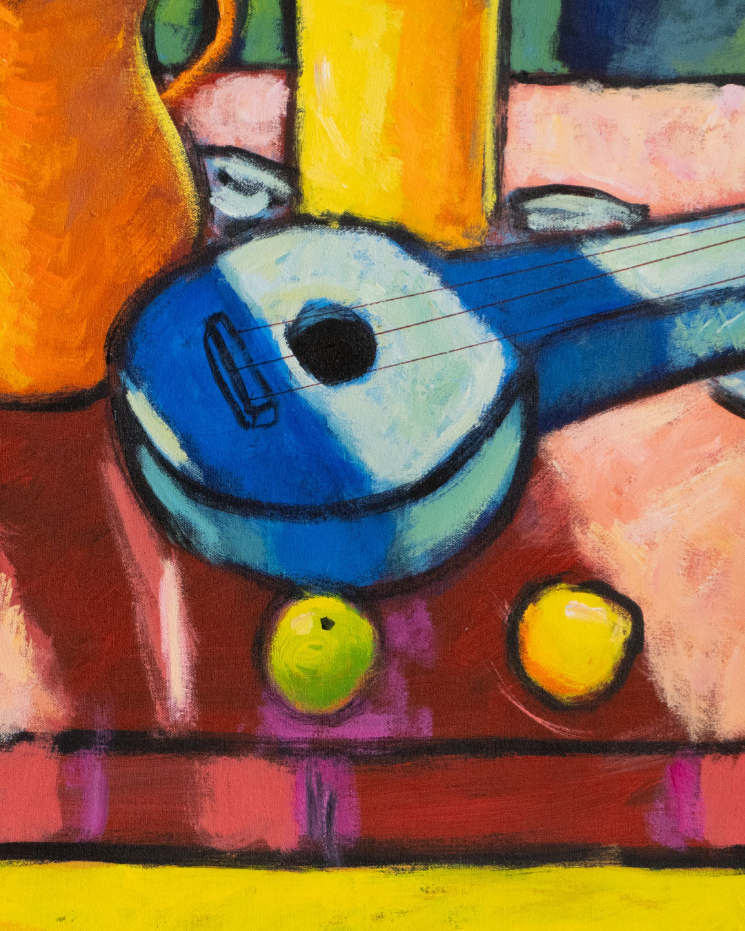 Bodegón con guitarra 3 / Álvaro Valcarcel Strong