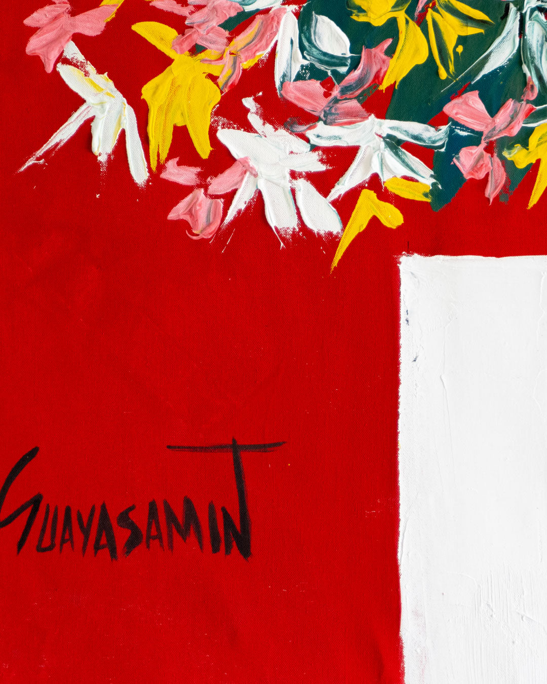 Flowers in red / Ivan Guayasamin Trujillo