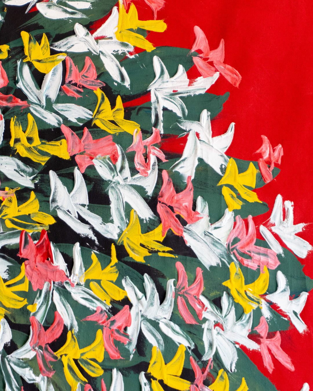 Flowers in red / Ivan Guayasamin Trujillo