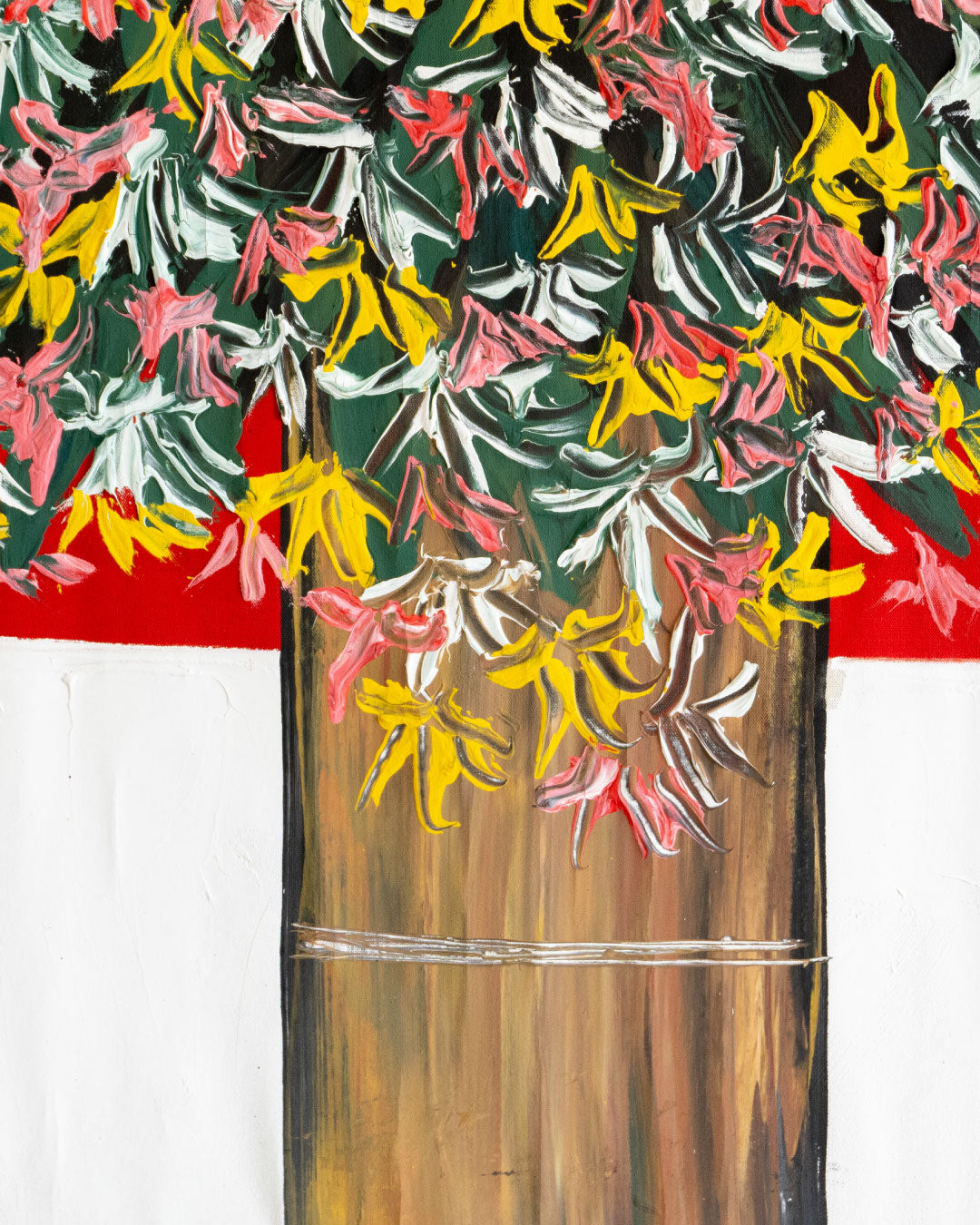 Flowers in red / Ivan Guayasamin Trujillo