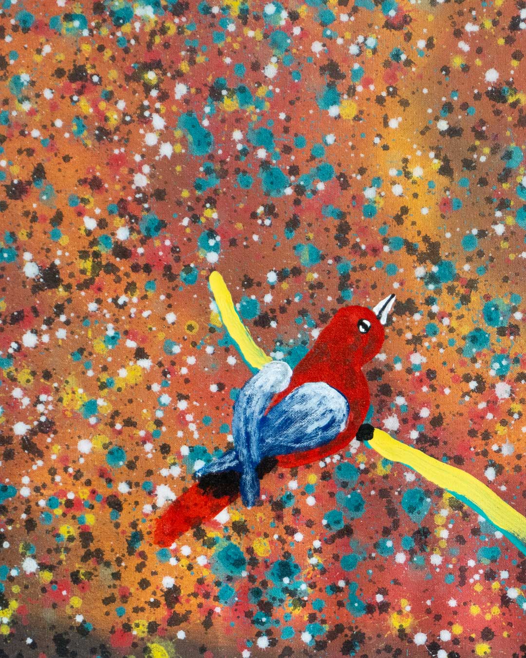 Red Moon with Birds / Miguél de la Espriella (Noble)
