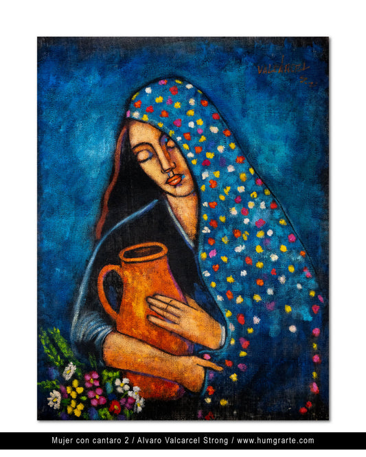 Femme avec Cantaro / Álvaro Varcarcel Strong