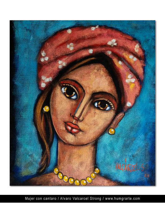 Woman with Pitcher / Álvaro Valcarcel Strong