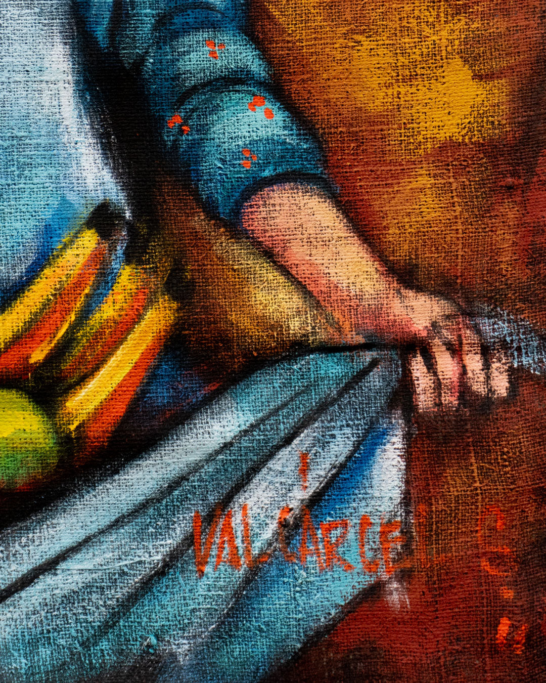 Mujer con frutas / Álvaro Valcarcel Strong