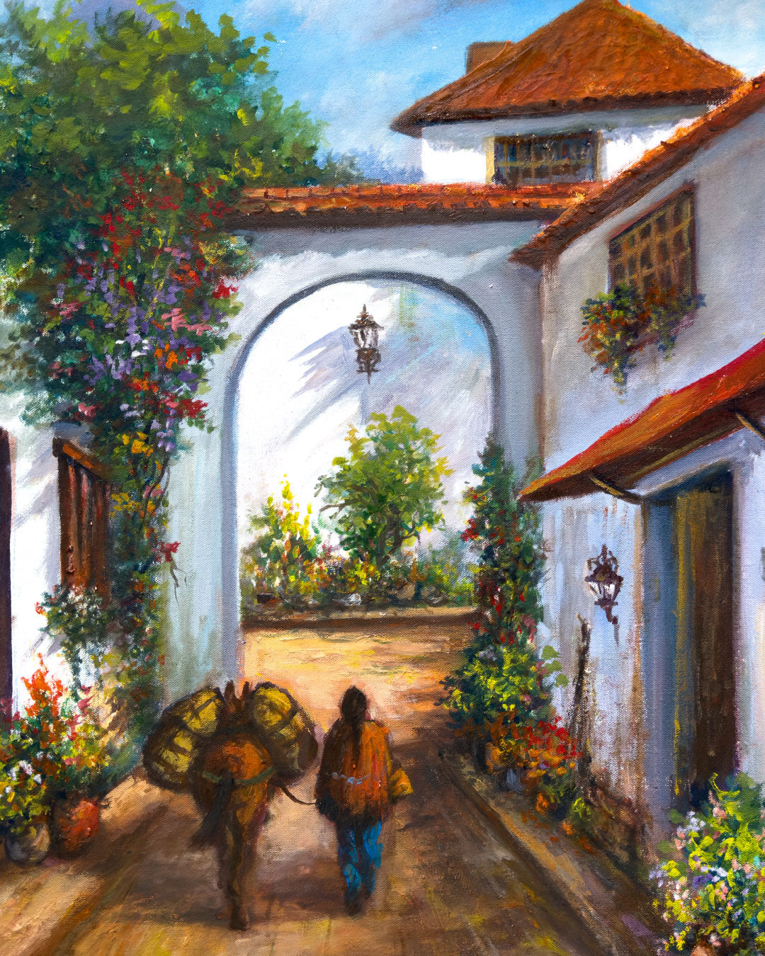 Paisaje Colonial 1 / Edgar Ocampo