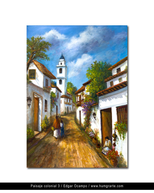Paisaje Colonial 3 /  Edgar Ocampo