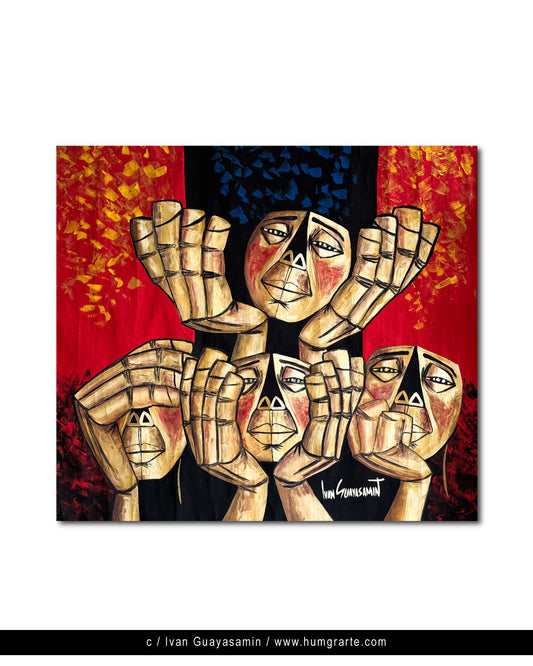 Políticos / Iván Guayasamín
