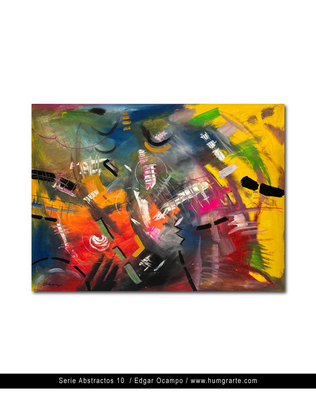 Serie Abstractos 10 / Edgar Ocampo