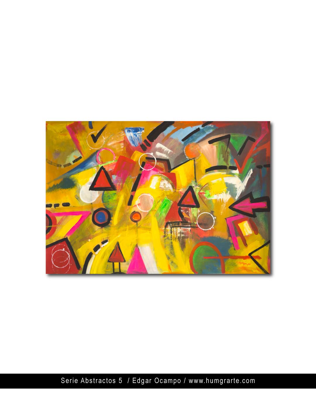 Serie Abstractos 5 / Edgar Ocampo