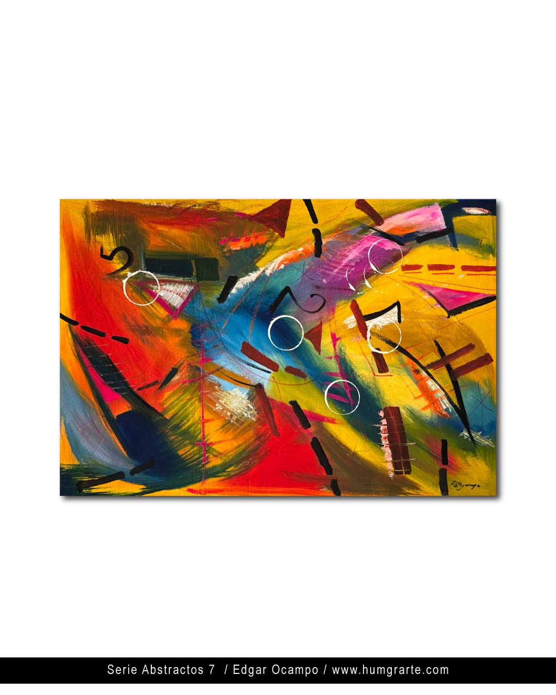 Serie Abstractos 7 / Edgar Ocampo