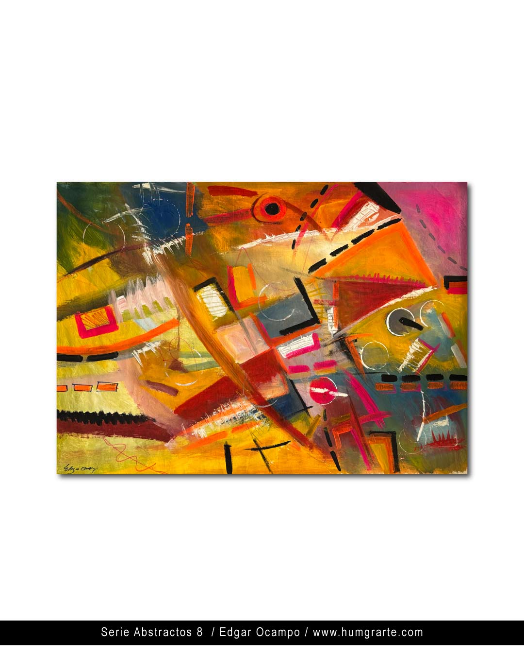 Serie Abstractos 8 / Edgar Ocampo