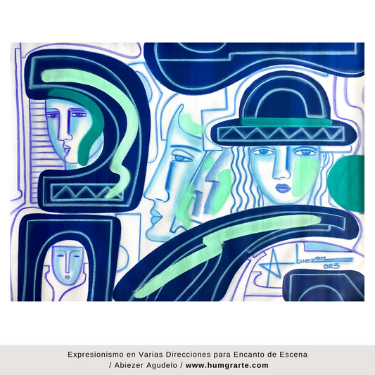 Expressionnisme dans diverses directions pour le charme de la scène / Abiezer Agudelo