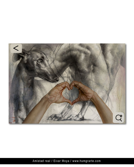 Amistad real / Eivar Moya