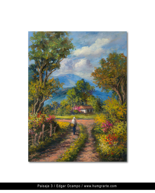 Paisaje 3  /  Edgar Ocampo