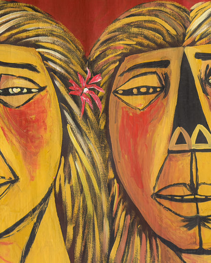 Pareja / Iván Guayasamín