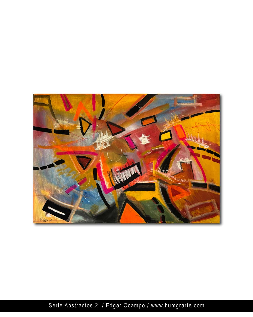 Serie Abstractos 2 /  Edgar Ocampo